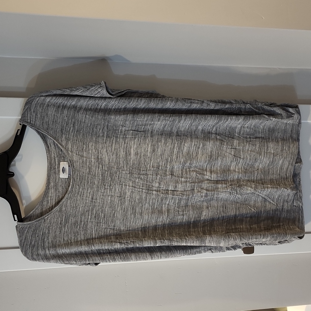 Old Navy, Gray, short sleeve Top. 2X